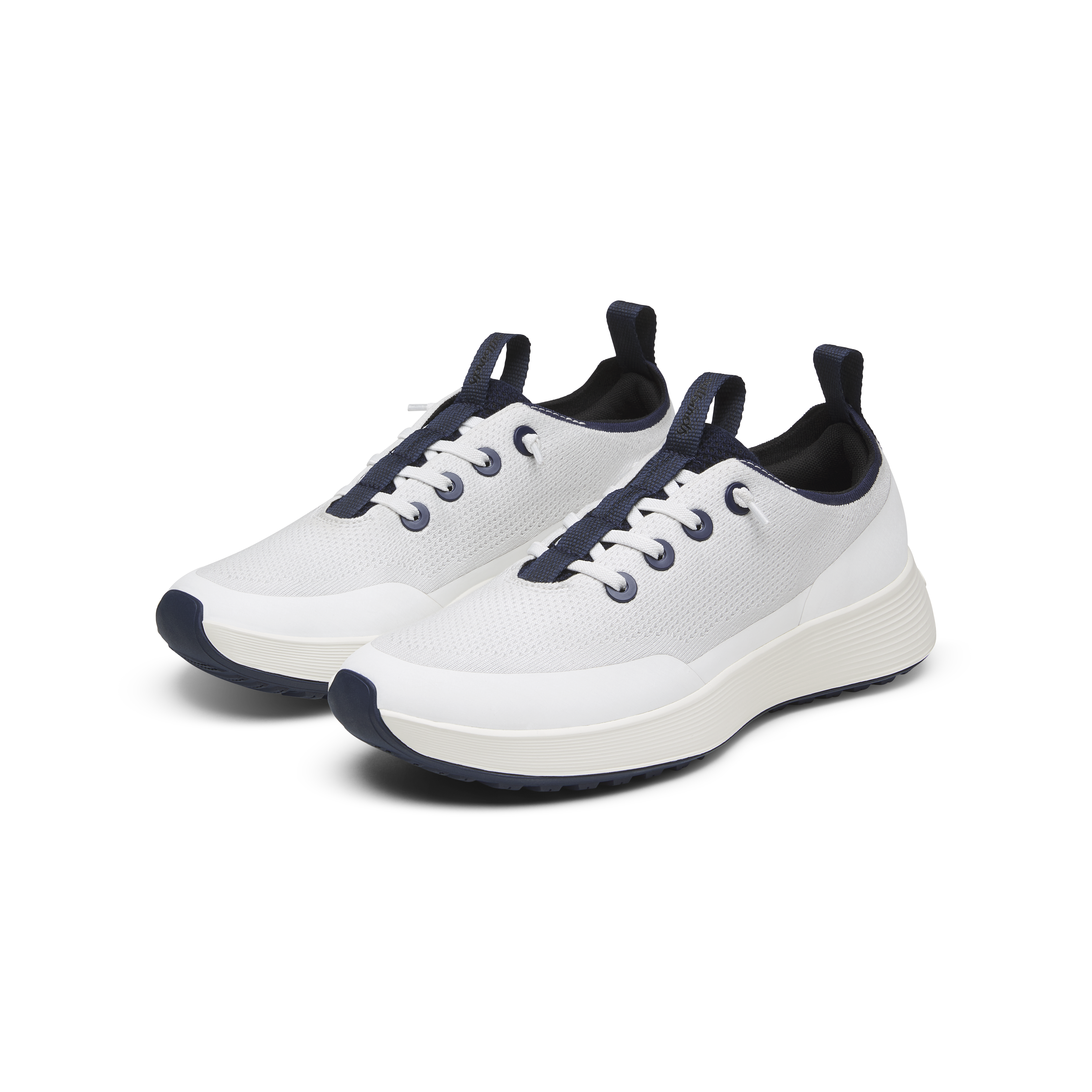 Women's Tree Runner Go - Utility - Blizzard/Deep Navy (Natural White Sole) - Image 5