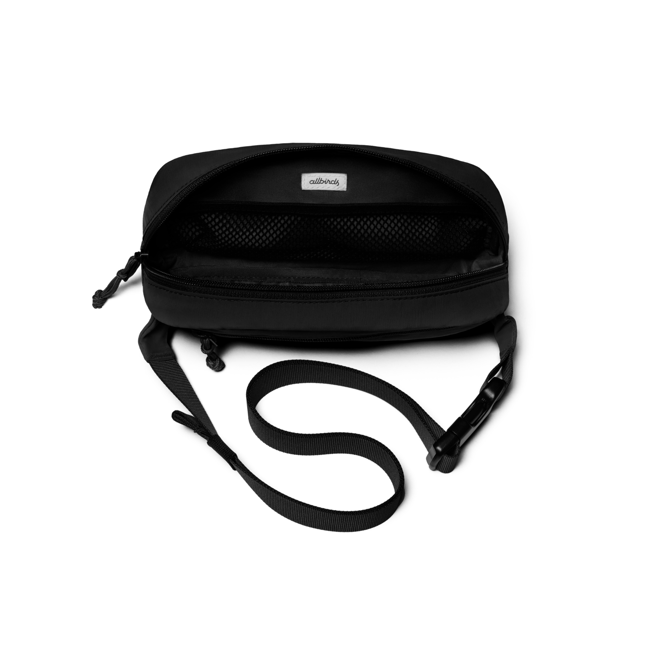 Recycled Belt Bag - True Black - Image 3