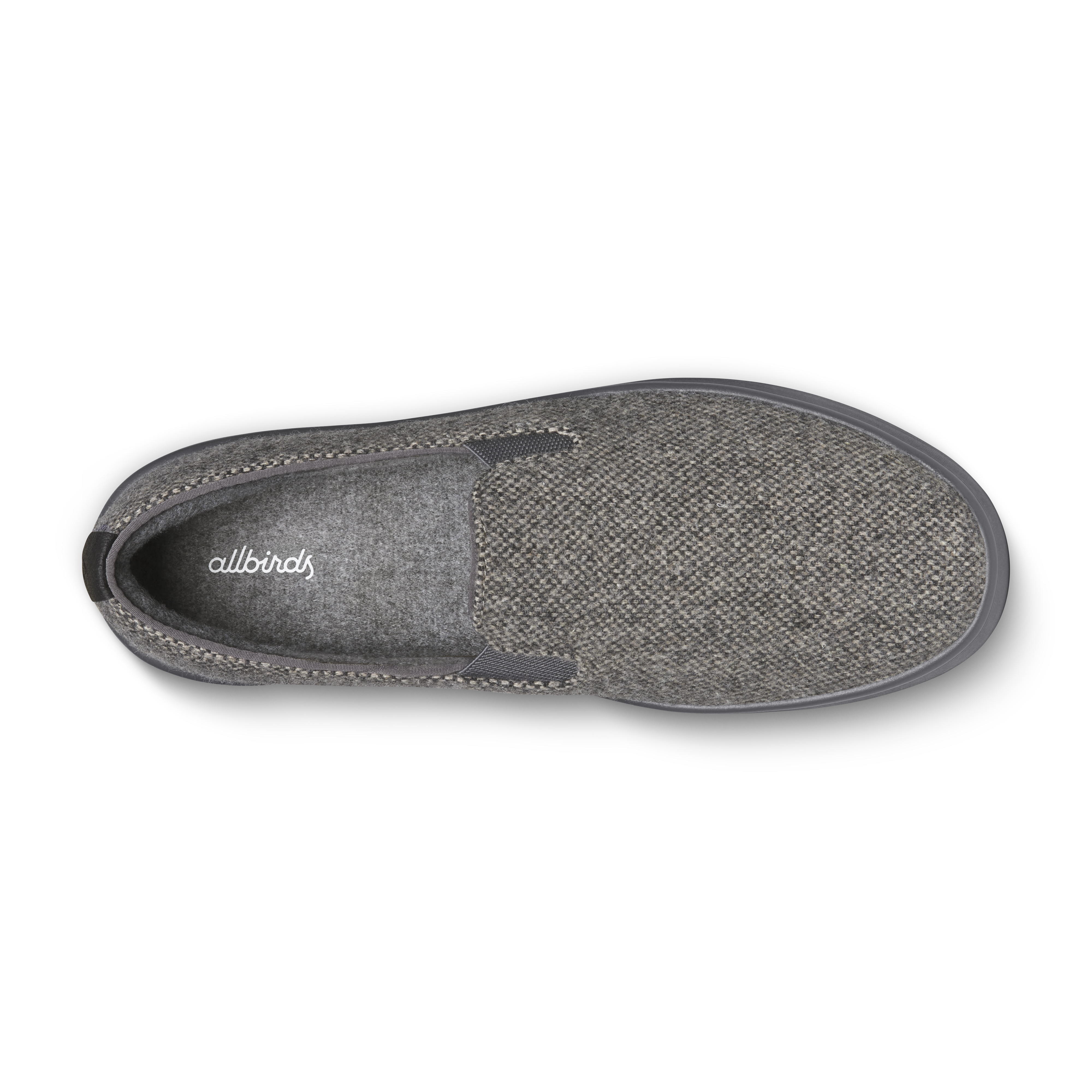 Men's Cruiser Slip On Tweed - Dark Grey (Stormy Grey Sole) - Image 3