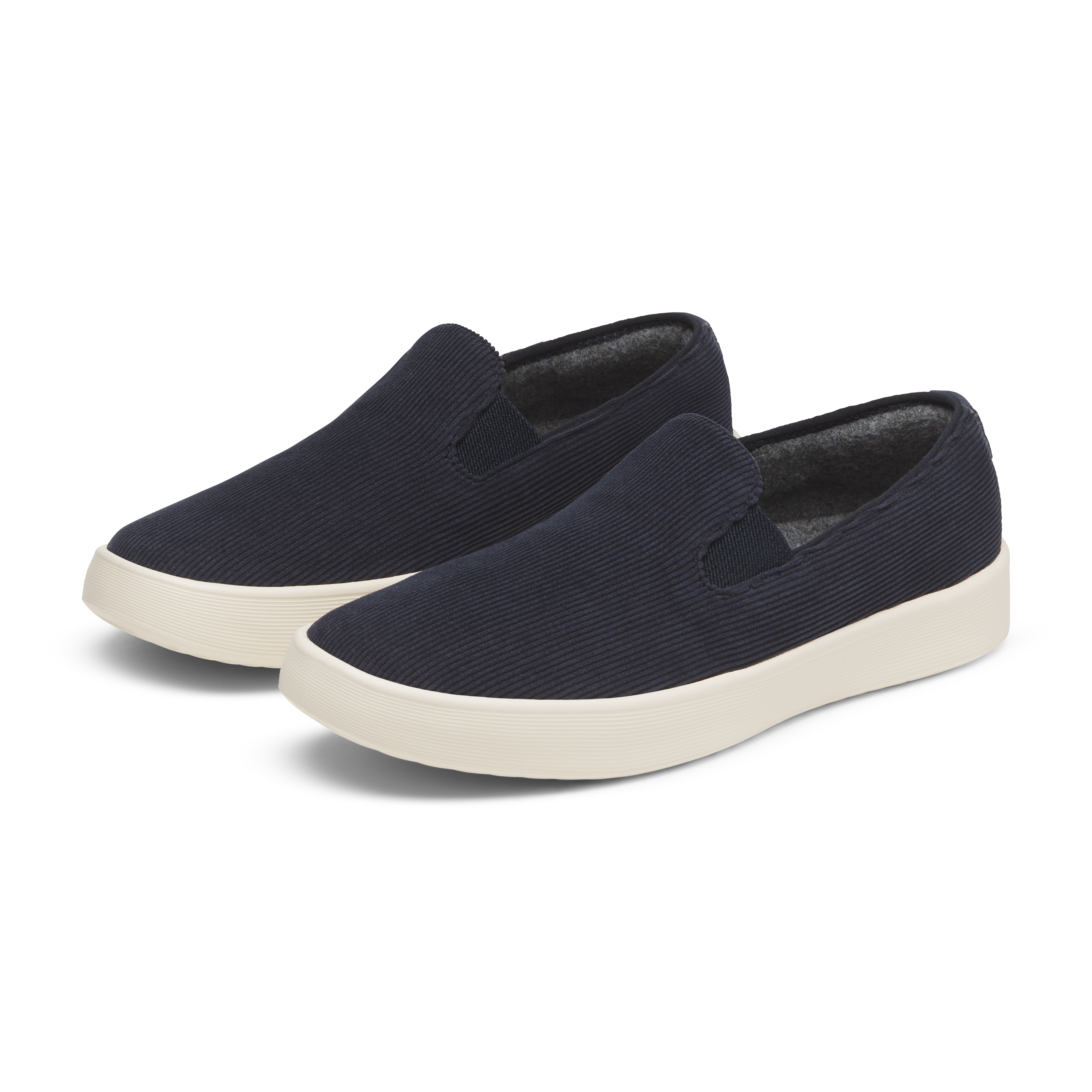 Men's Cruiser Slip On Corduroy - Dark Navy (Stony Cream Sole) - Image 5