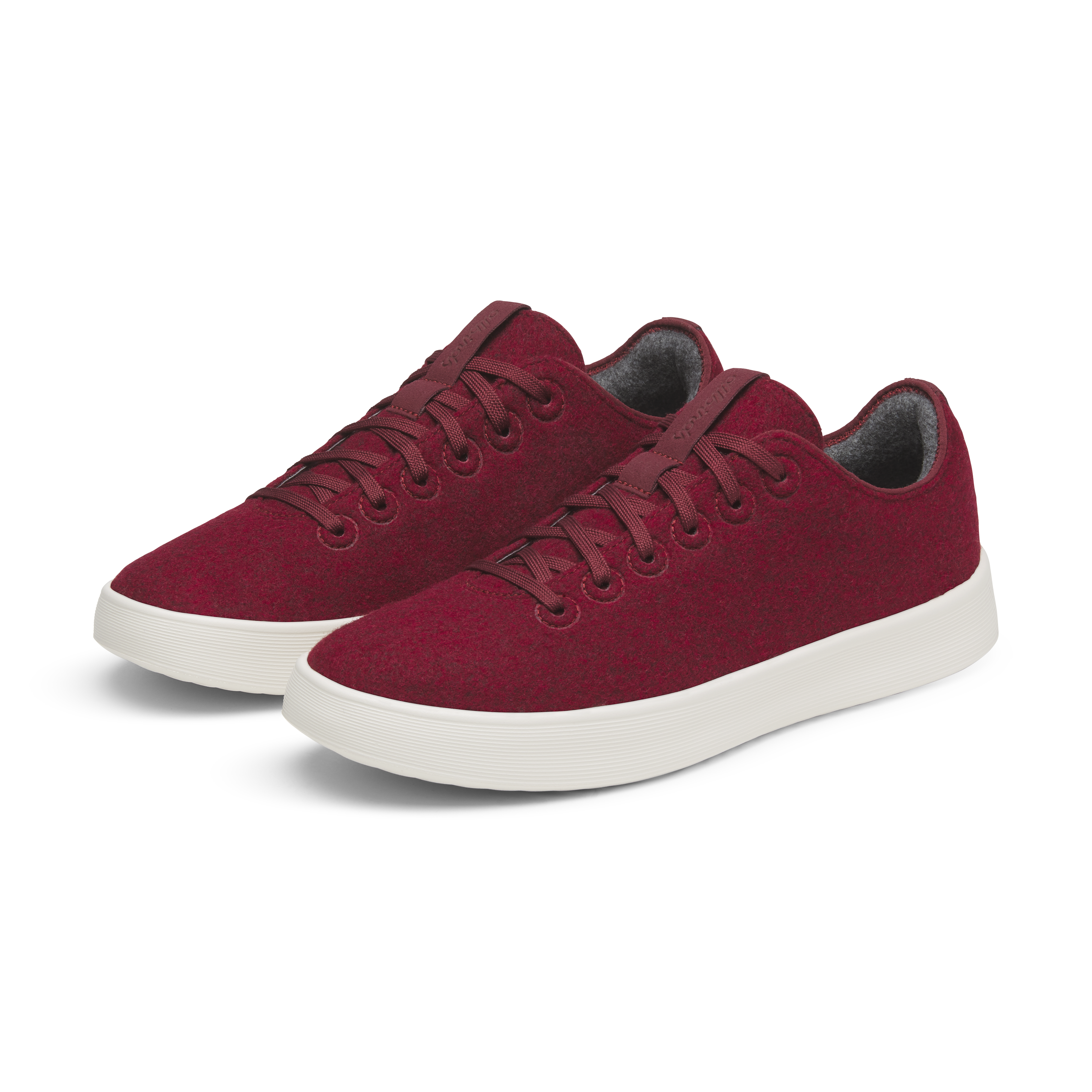 Men's Wool Cruiser - Burgundy (Natural White Sole) - Image 5
