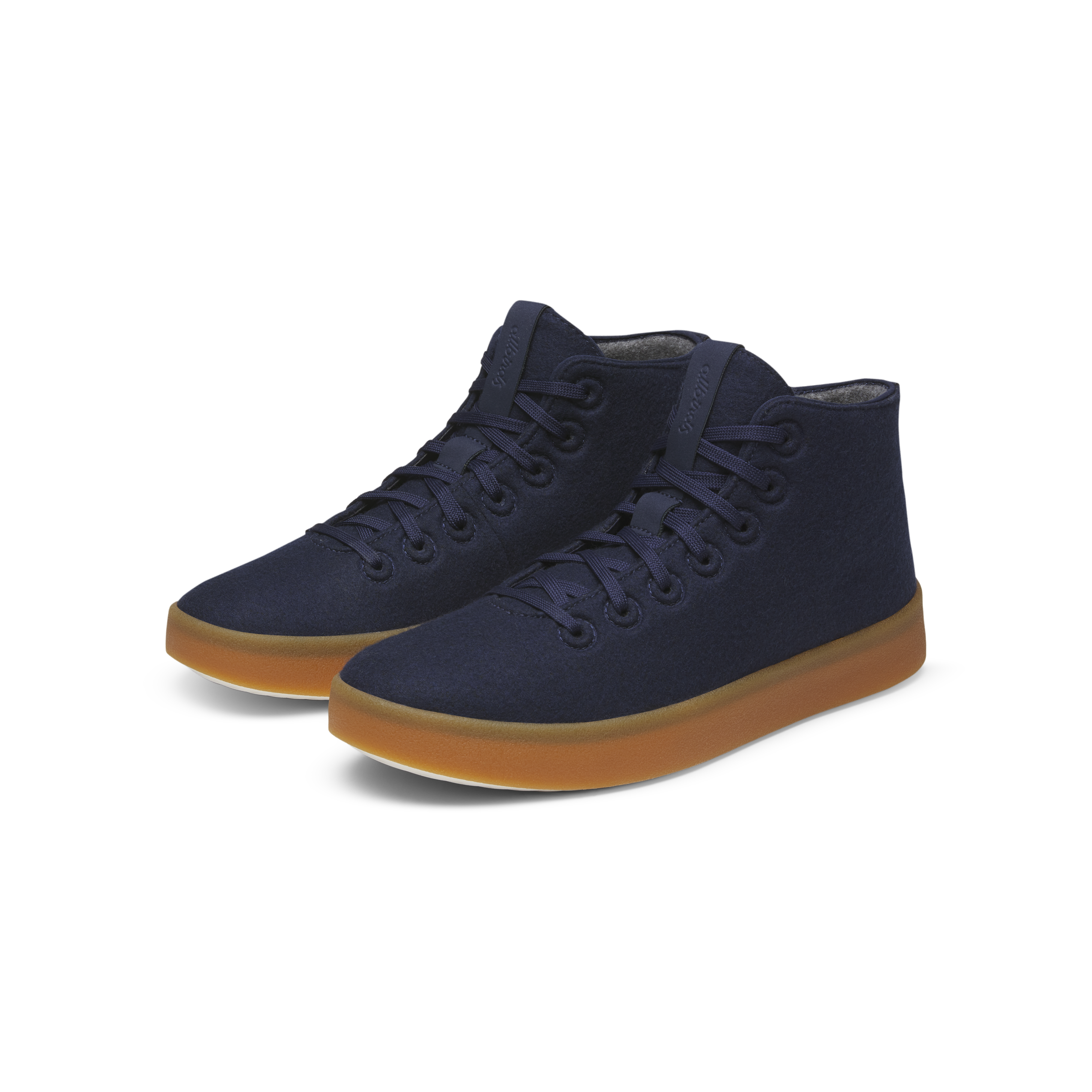 Men's Wool Cruiser Mid Select - Deep Navy (Gum Sole) - Image 5