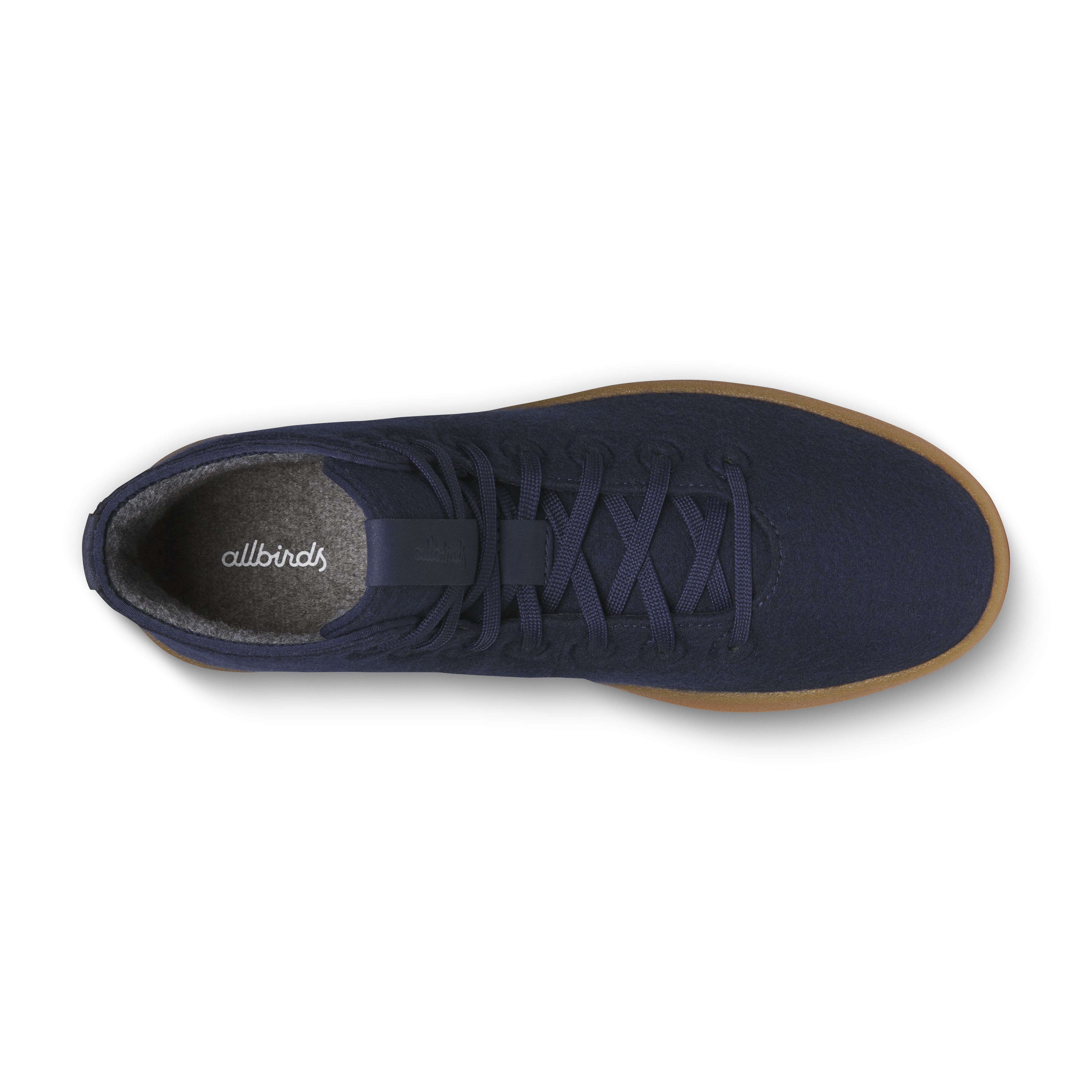 Men's Wool Cruiser Mid Select - Deep Navy (Gum Sole) - Image 3