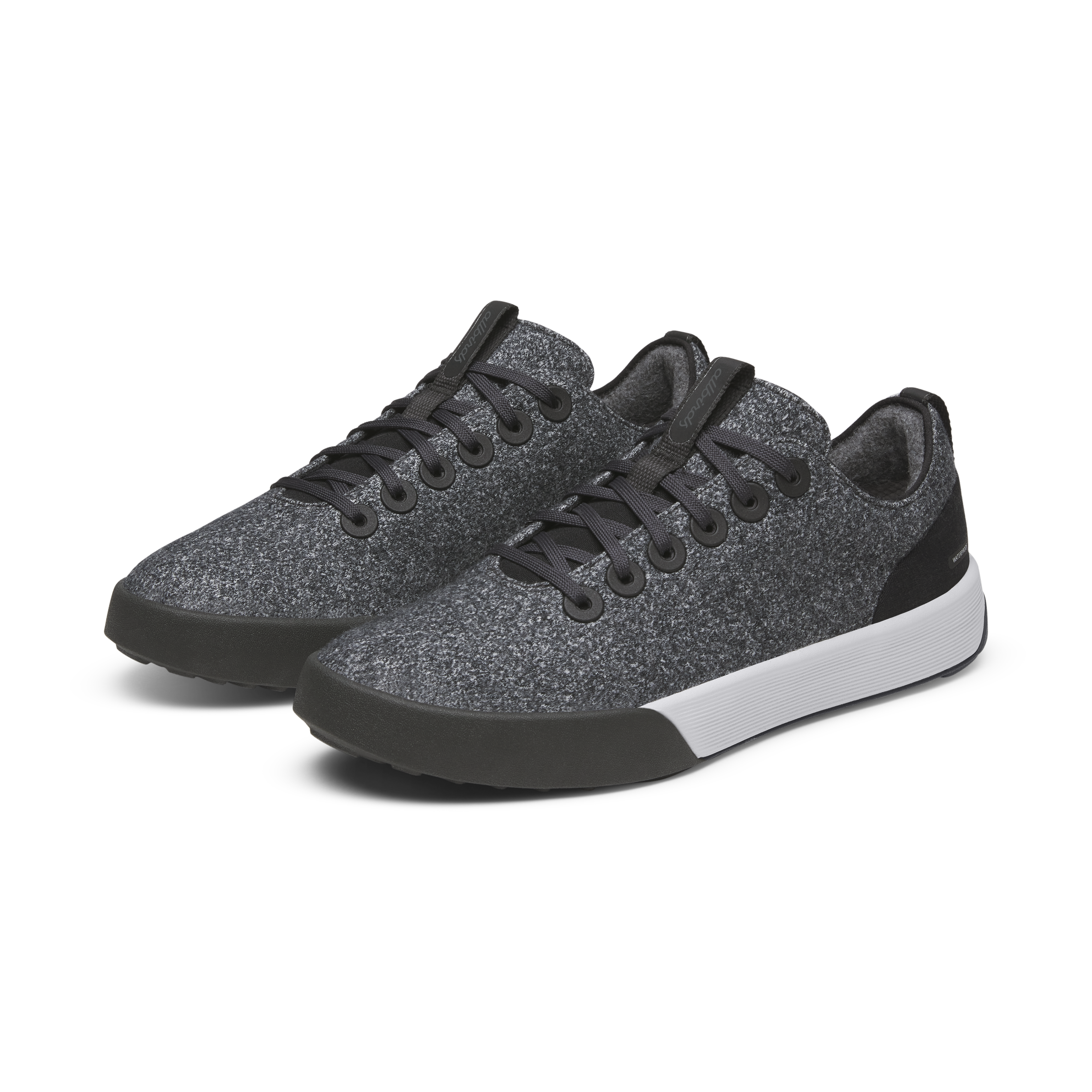 Women's Wool Cruiser Waterproof - Dark Grey (Light Grey Sole) - Image 5