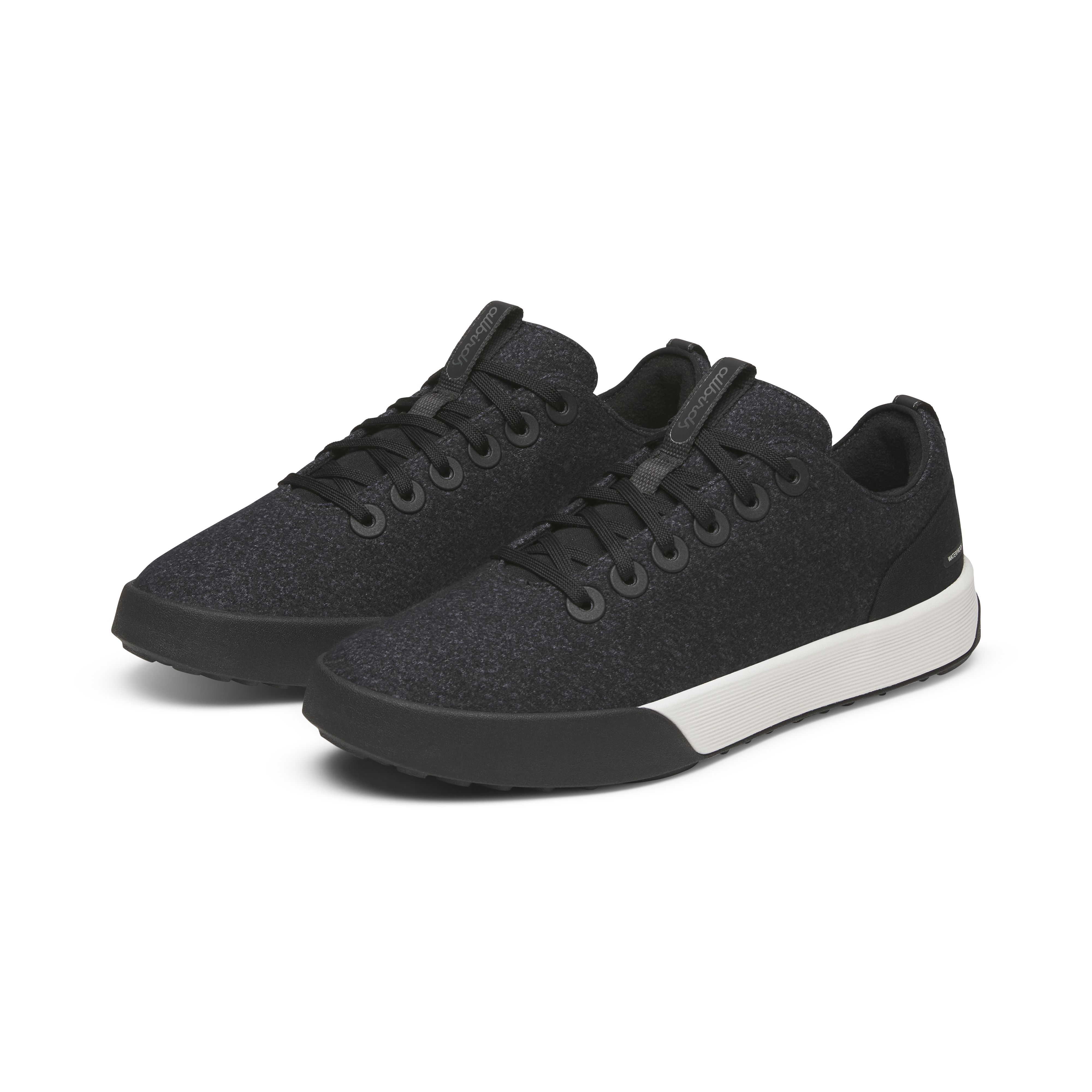 Men's Wool Cruiser Waterproof - Natural Black (Natural White Sole) - Image 5