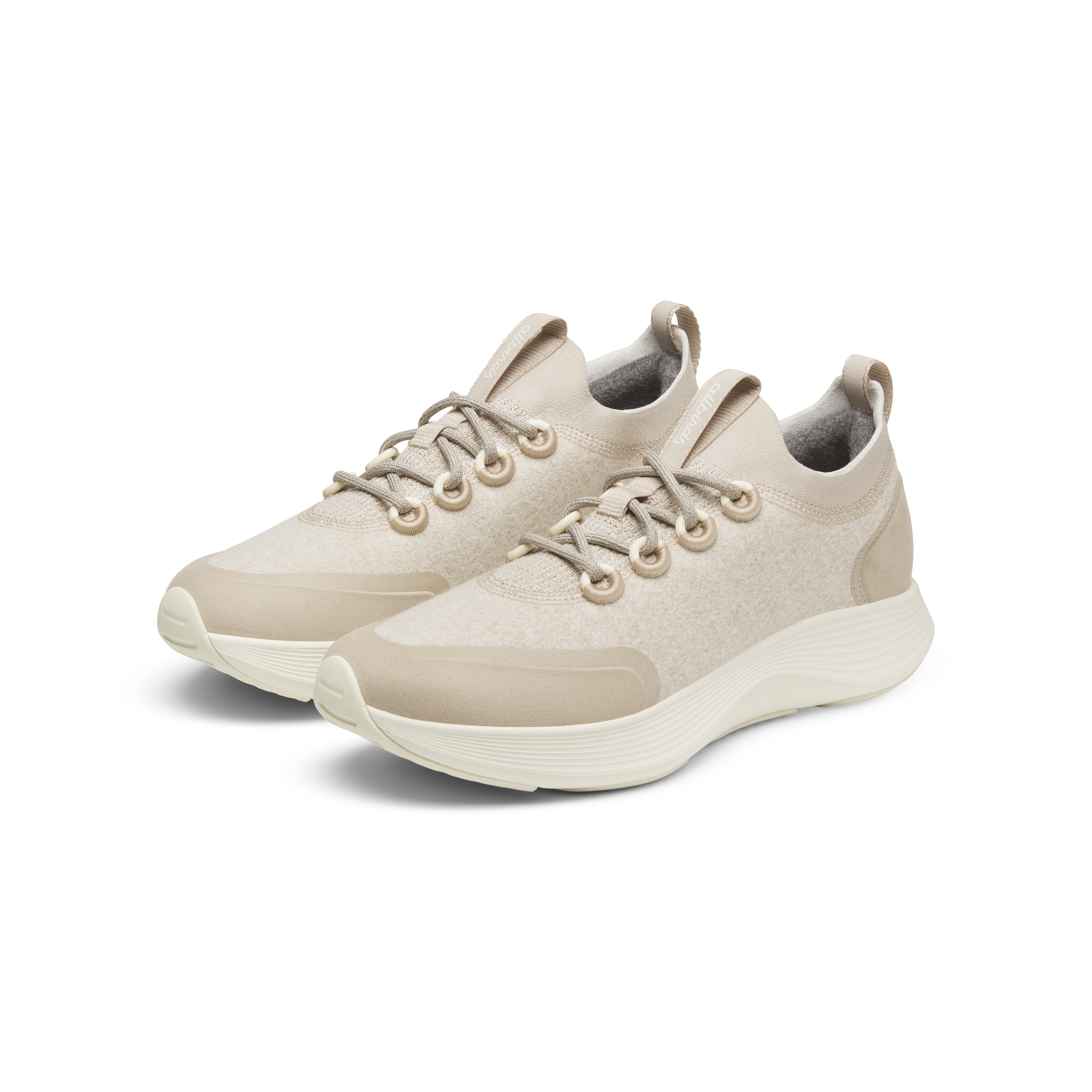 Men's Wool Strider - Rugged Beige (Natural White Sole) - Image 5