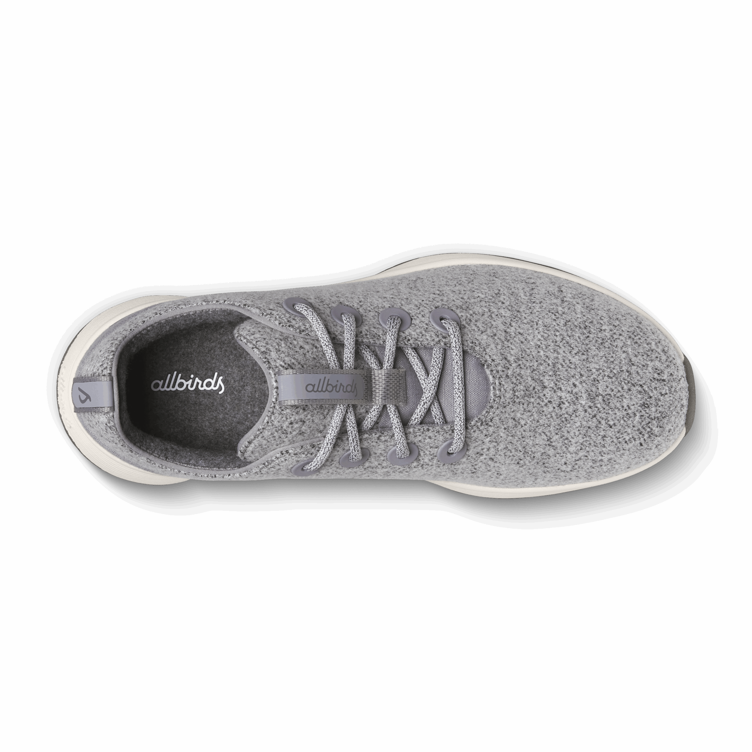 Women's Wool Runner NZ Waterproof - Medium Grey (Natural White Sole) - Image 3