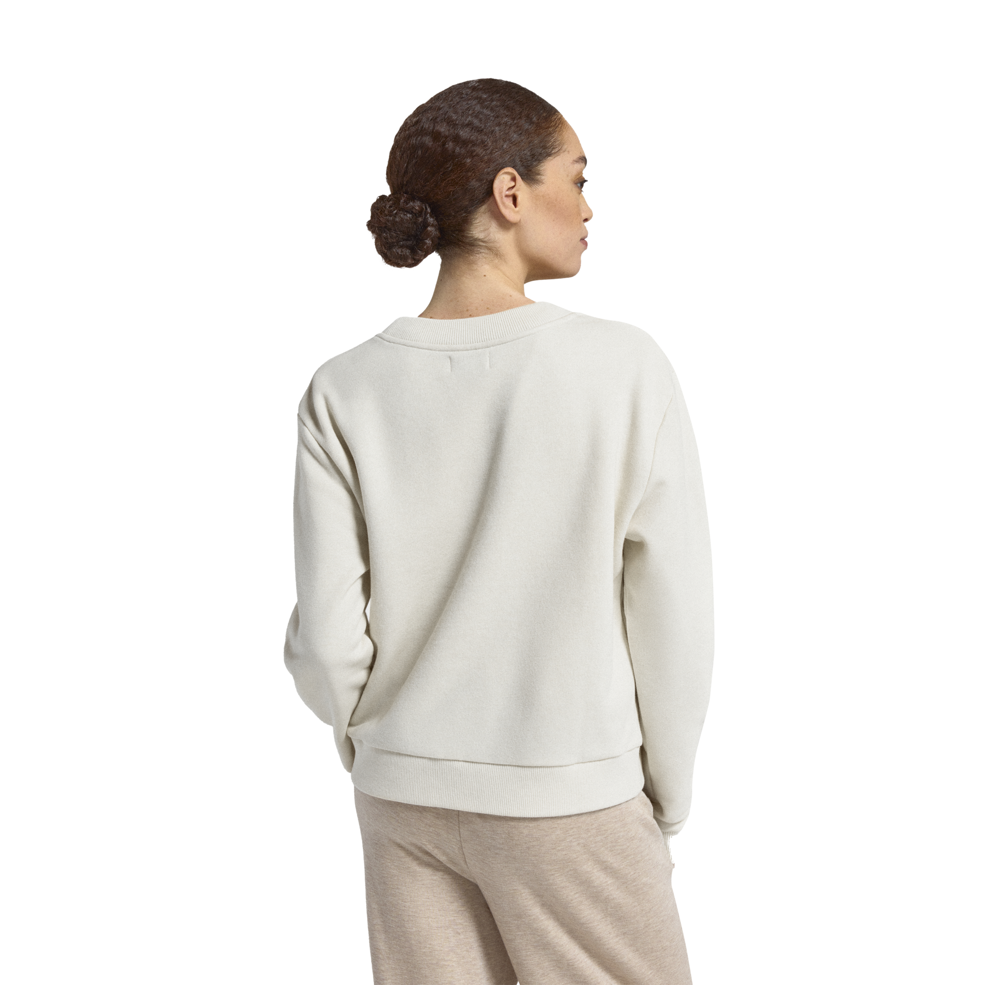 Alternative view of Women's Merino Blend Sweatshirt - Natural White