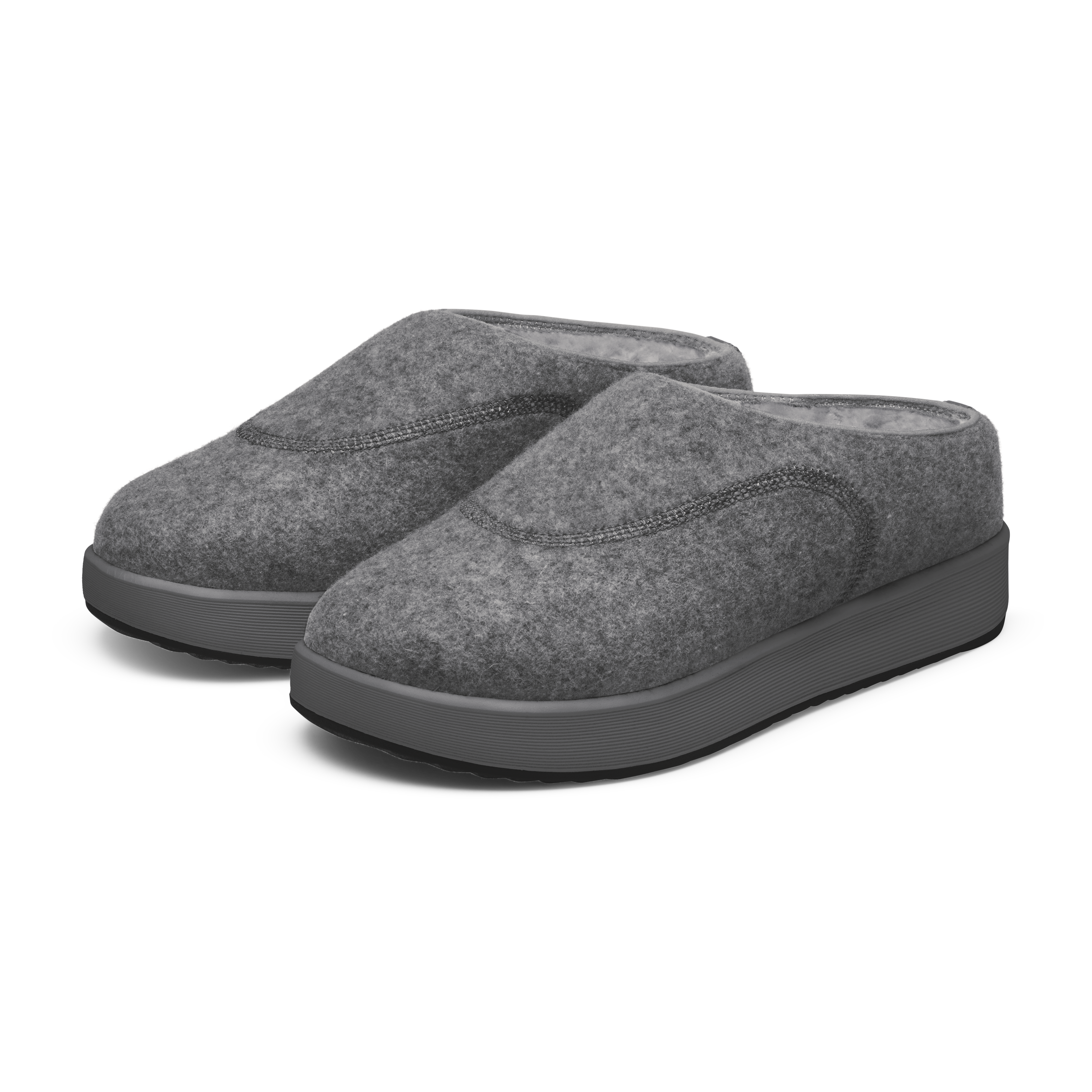Men's Kiwi Clog - Medium Grey (Pebble Grey Sole) - Image 5