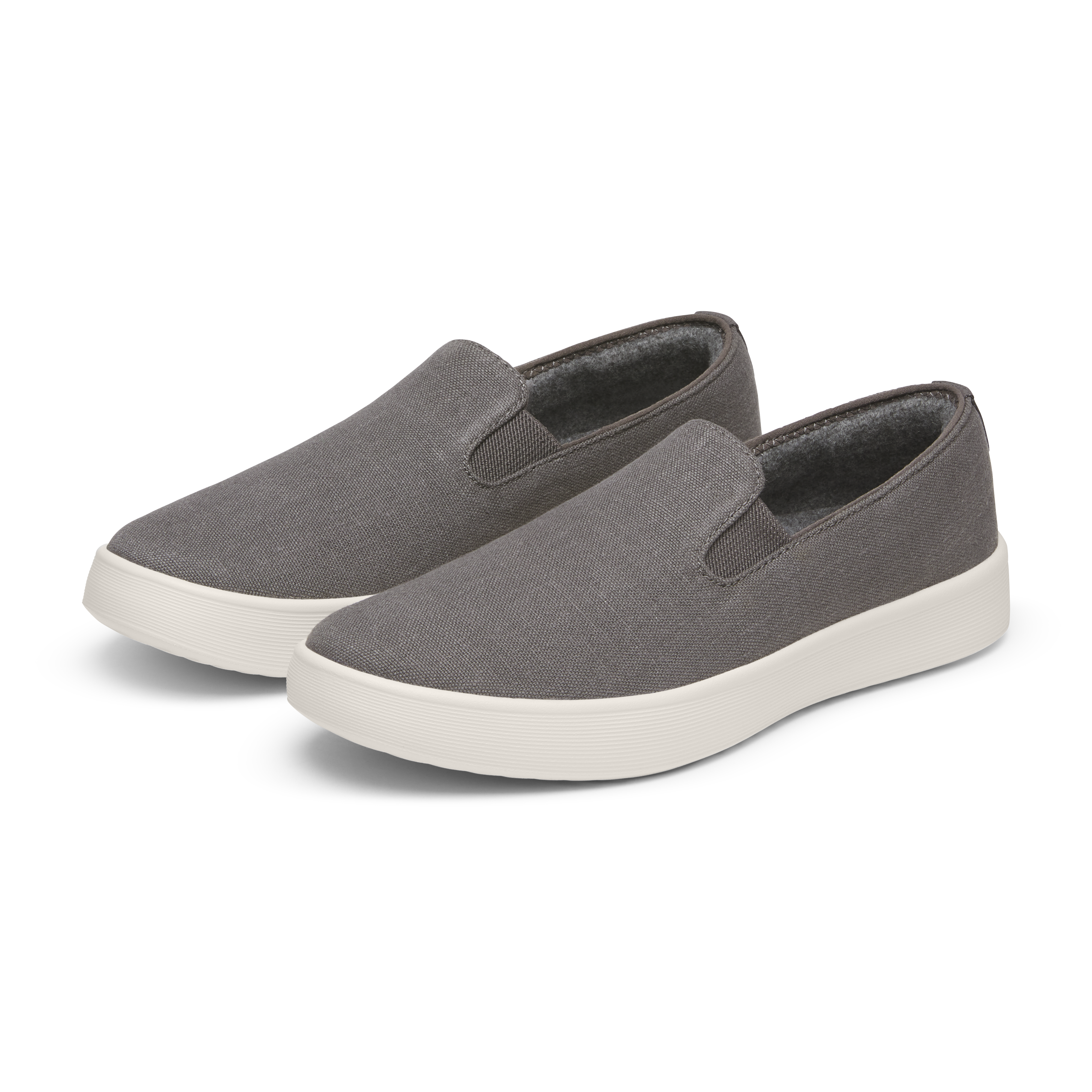Women's Cruiser Slip On Canvas - Anthracite (Natural White Sole) - Image 5