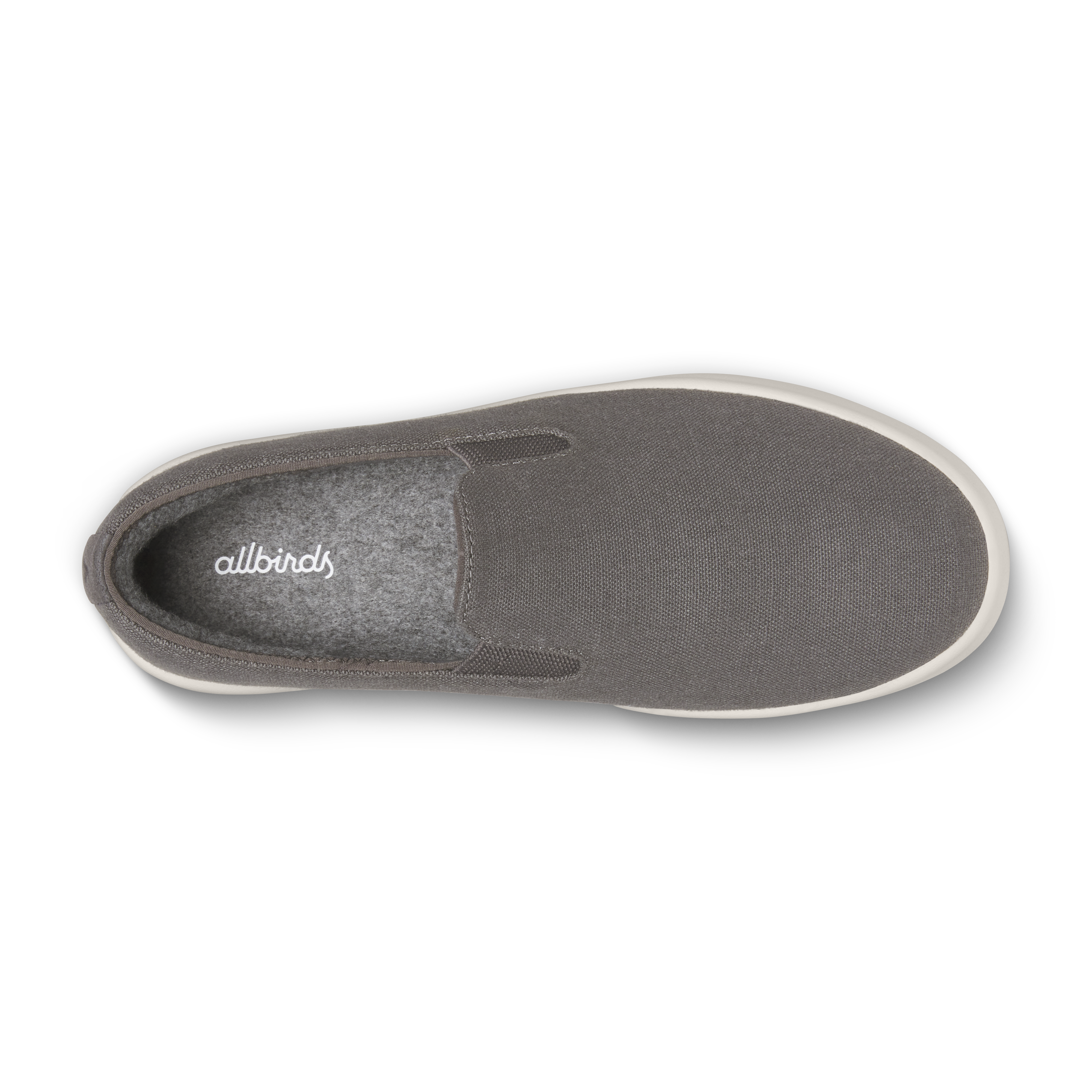 Men's Cruiser Slip On Canvas - Anthracite (Natural White Sole) - Image 3
