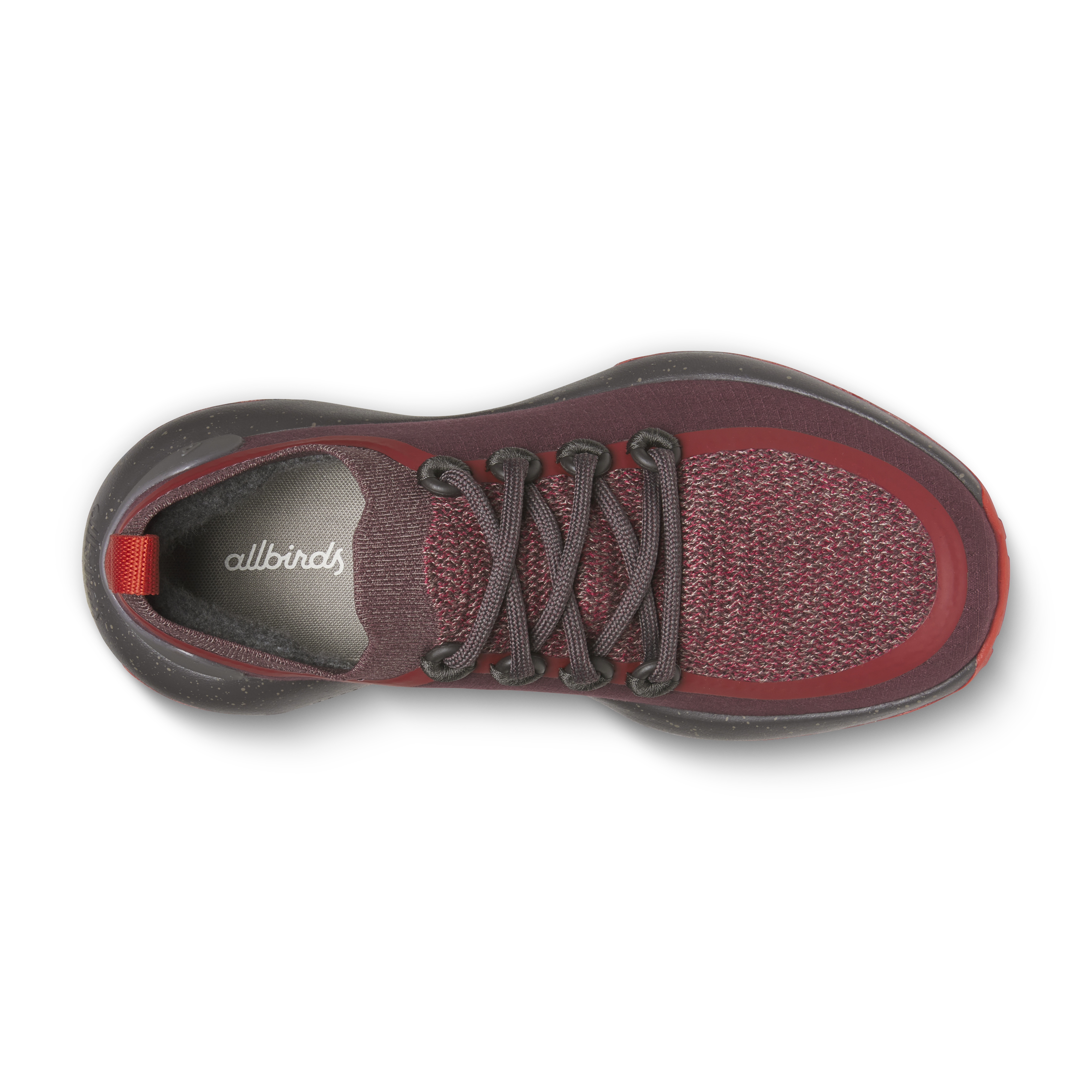 Women's Trail Runners - Deep Red (Dark Anthracite Sole) - Image 3