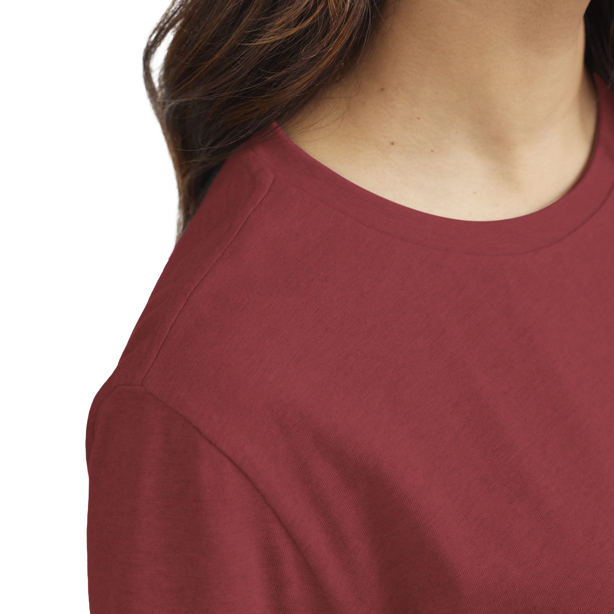 Alternative view of Women's Soft Merino Tee - Spice