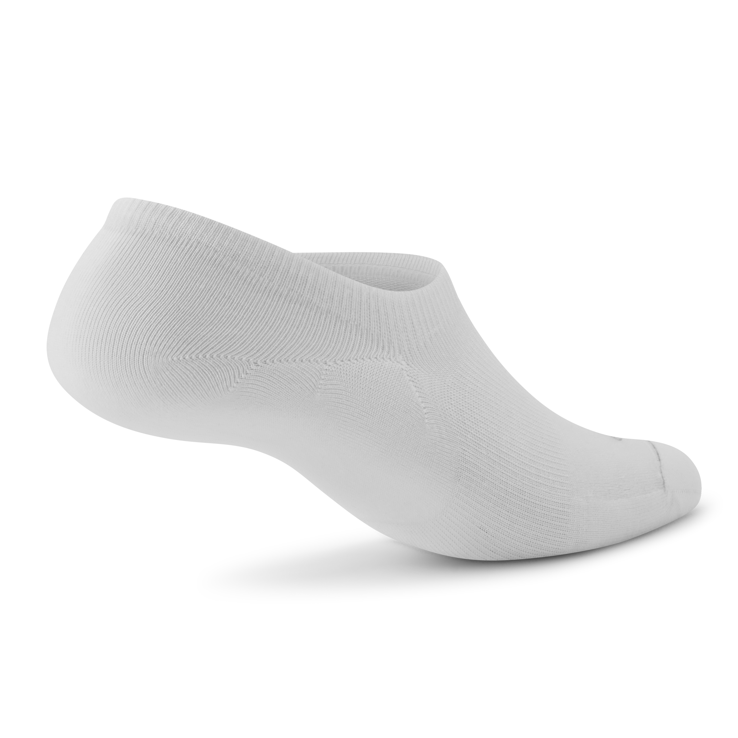Alternative view of Anytime No Show Heel Grip Sock - Blizzard